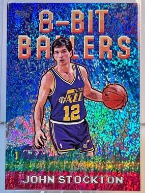 💙6/$10💙 John Stockton 2025 Topps Utah Jazz Holo Foil NBA Basketball Card